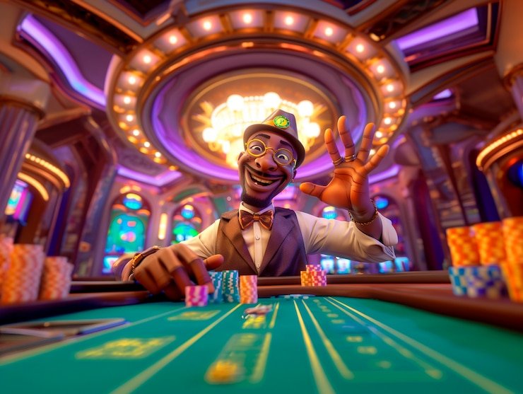 Antarmuka aplikasi mobile 539 menampilkan sportsbook dan live casino
